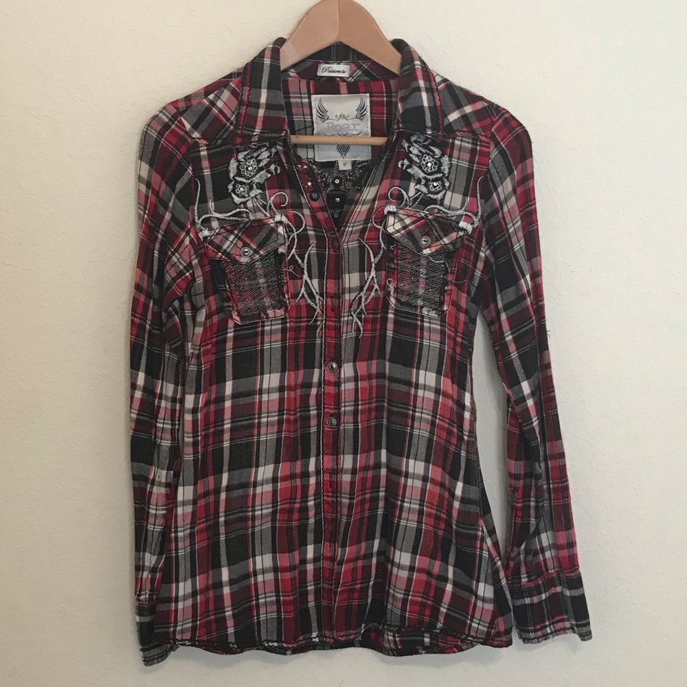 ROAR button down shirt